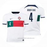 Camiseta Portugal Jugador Ruben Dias 2ª 2022