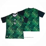 Camiseta Pre Partido del Mexico 2026 Verde Negro