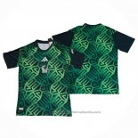 Camiseta Pre Partido del Mexico 2026 Verde Negro