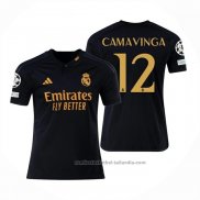 Camiseta Real Madrid Jugador Camavinga 3ª 23/24