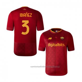 Camiseta Roma Jugador Ibanez 1ª 22/23