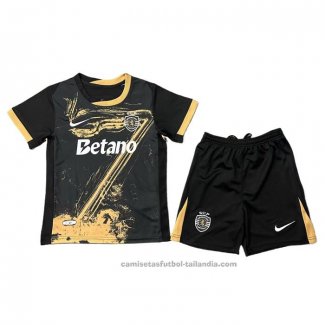 Camiseta Sporting 3ª Nino 24/25