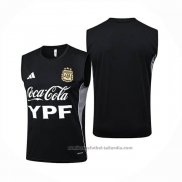 Camiseta de Entrenamiento Argentina Sin Mangas 25/26 Negro