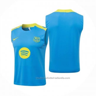 Camiseta de Entrenamiento Barcelona Sin Mangas 25/26 Azul