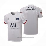 Camiseta de Entrenamiento Paris Saint-Germain 21/22 Blanco