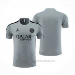 Camiseta de Entrenamiento Paris Saint-Germain Jordan 23/24 Gris