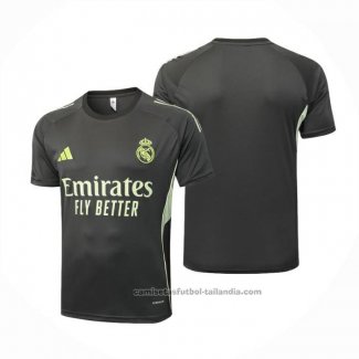 Camiseta de Entrenamiento Real Madrid 25/26 Gris Verde