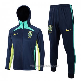 Chandal con Capucha del Brasil 22/23 Azul