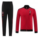 Chandal de Chaqueta del AC Milan 23/24 Rojo