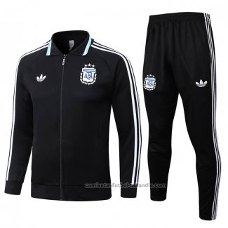 Chandal de Chaqueta del Argentina 26/27 Negro