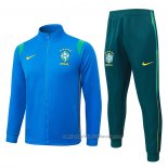 Chandal de Chaqueta del Brasil 26/27 Azul