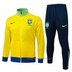 Chandal de Chaqueta del Brasil Nino 25/26 Amarillo