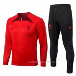 Chandal de Chaqueta del Liverpool 22/23 Rojo