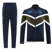 Chandal de Chaqueta del Napoli 24/25 Azul Verde
