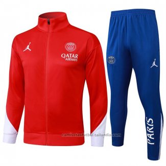 Chandal de Chaqueta del Paris Saint-Germain 24/25 Rojo