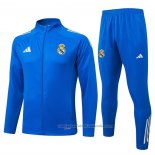 Chandal de Chaqueta del Real Madrid 25/26 Azul Claro