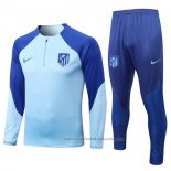 Chandal de Sudadera del Atletico Madrid 22/23 Azul