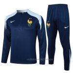 Chandal de Sudadera del Francia 24/25 Azul