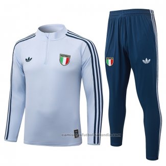 Chandal de Sudadera del Italia Nino 26/27 Azul Claro
