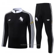 Chandal de Sudadera del Juventus Nino 26/27 Negro