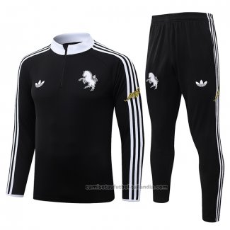 Chandal de Sudadera del Juventus Nino 26/27 Negro