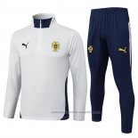 Chandal de Sudadera del Portugal 24/25 Blanco