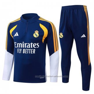 Chandal de Sudadera del Real Madrid 26/27 Azul