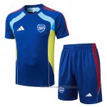 Chandal del Arsenal Manga Corta 25/26 Azul - Pantalon Corto