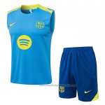 Chandal del Barcelona Sin Mangas 25/26 Azul