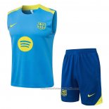 Chandal del Barcelona Sin Mangas 25/26 Azul