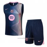 Chandal del Barcelona Sin Mangas 25/26 Negro Rosa
