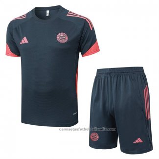 Chandal del Bayern Munich Manga Corta 25/26 Gris Oscuro - Pantalon Corto