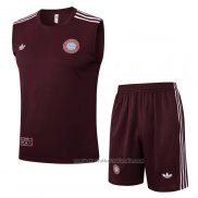 Chandal del Bayern Munich Sin Mangas 25/26 Rojo