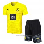 Chandal del Borussia Dortmund Manga Corta 23/24 Amarillo - Pantalon Corto