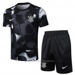 Chandal del Corinthians Manga Corta 25/26 Negro - Pantalon Corto