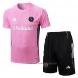Chandal del Inter Miami Manga Corta 25/26 Rosa - Pantalon Corto