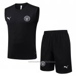 Chandal del Manchester City Sin Mangas 25/26 Negro