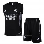 Chandal del Real Madrid Sin Mangas 25/26 Negro