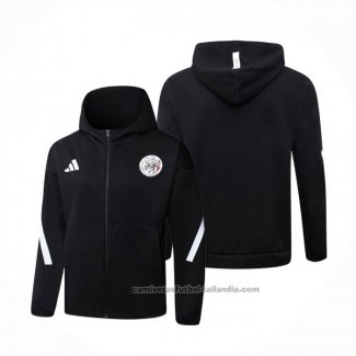 Chaqueta con Capucha del Ajax 25/26 Negro