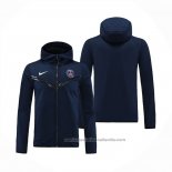 Chaqueta con Capucha del Paris Saint-Germain 22/23 Azul