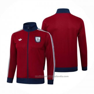 Chaqueta del Arsenal 25/26 Rojo