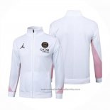 Chaqueta del Paris Saint-Germain Jordan 24/25 Blanco