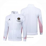 Chaqueta del Paris Saint-Germain Jordan 24/25 Blanco