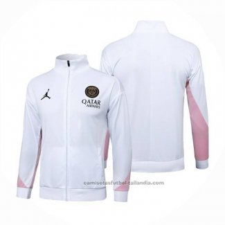 Chaqueta del Paris Saint-Germain Jordan 24/25 Blanco