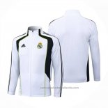 Chaqueta del Real Madrid 25/26 Blanco Negro