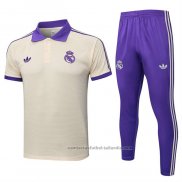 Conjunto Polo del Real Madrid 25/26 Amarillo