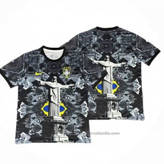 Tailandia Camiseta Brasil Jesus 25/26 Negro