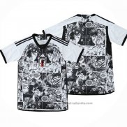 Tailandia Camiseta Japon Anime 24/25 Negro y Blanco