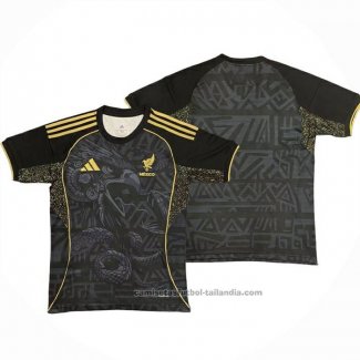 Tailandia Camiseta Mexico Dragon 2025 Negro