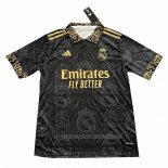 Tailandia Camiseta Real Madrid Dragon 24/25 Negro Oro